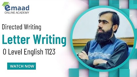 Master Letter Writing for O Level English 1123 | Comprehensive Guide by Muhammad Qasim