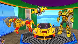Horse Robot Car Jet Robot War: Multi Robot Transformation Game 2021 - Android Gameplay screenshot 3