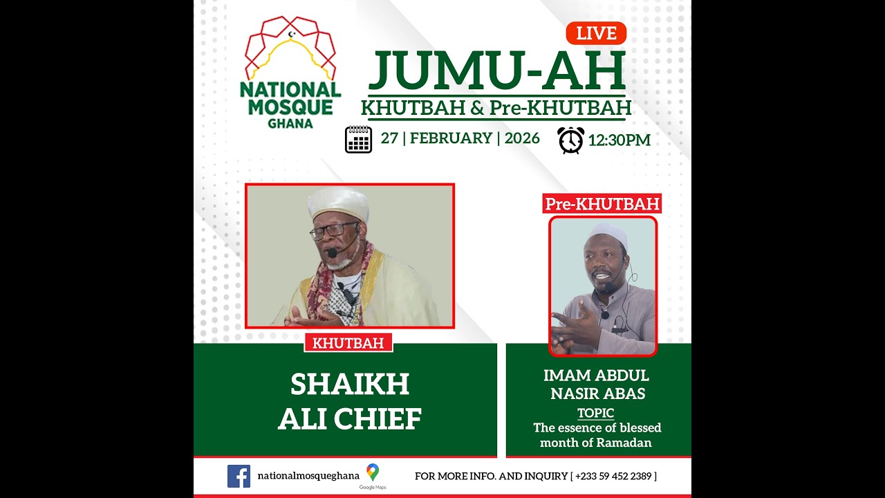 LIVE JUMU-AH | 27TH FEBRUARY 2026
