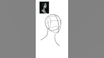 Portrait study using the “Loomis Method” #drawingforbeginners