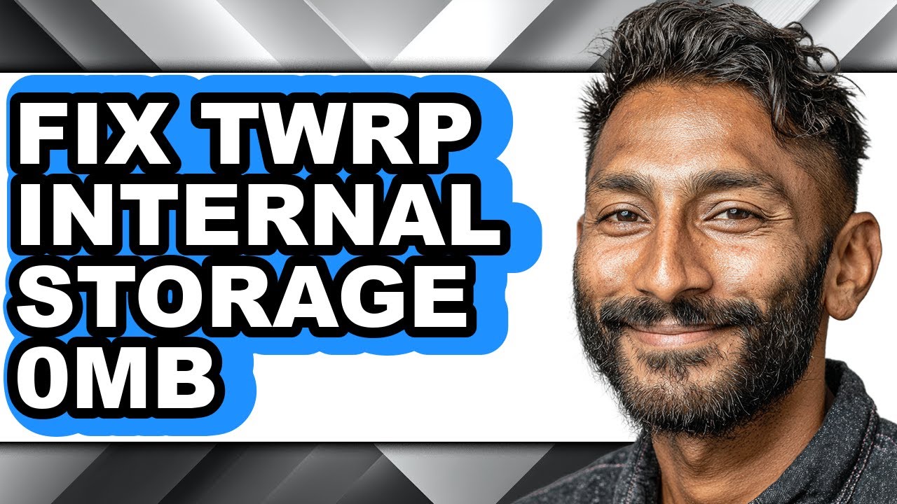 How to Fix Twrp Internal Storage 0mb (easy Method)