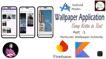 @AndroidCodeWizards Wallpaper app in androidstudio using Kotlin : Part 5 perticuler Wallpaper Layout