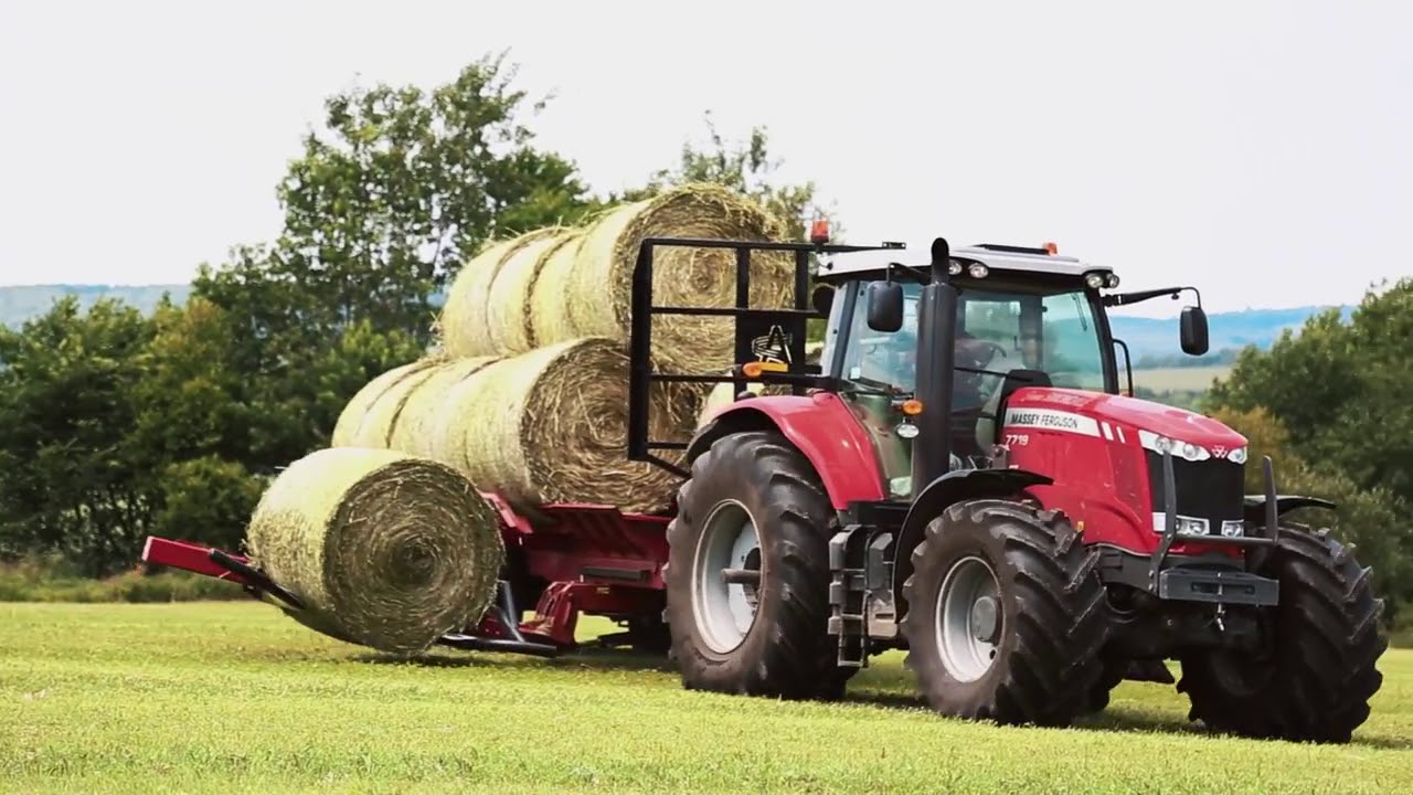 ANDERSON TRB2000 bale mover YouTube
