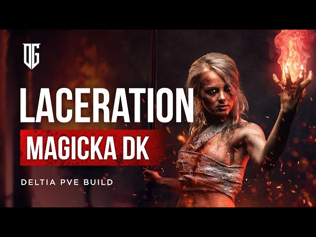 🔥 Magicka Dragonknight PvE Build Laceration