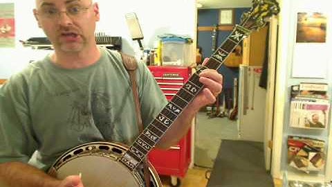 LOTW - Banjo Lessons: Understanding minor keys - Jerusalem Ridge part A solo