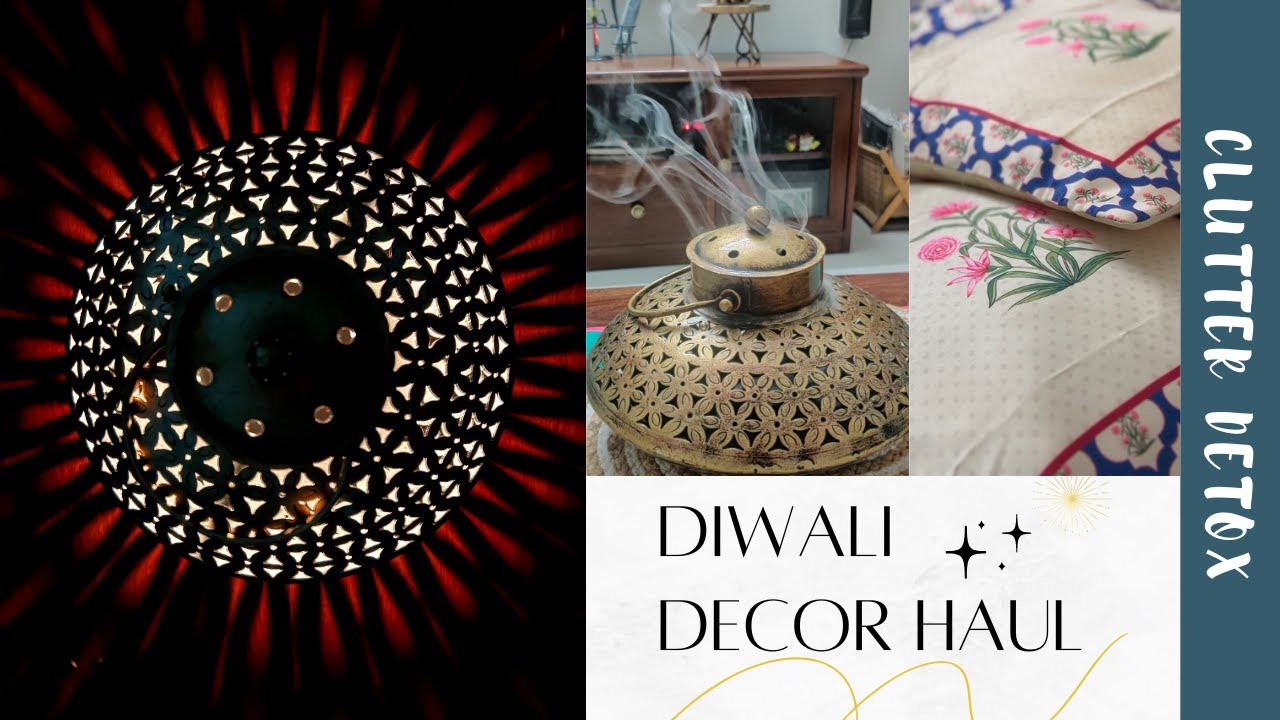 DIWALI Decoration Living Room Ethnic Decor Amazon Haul AJIO Haul