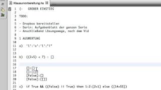 #01 Haskell Tutorial für Studenten Kapitel 1 Teil 1