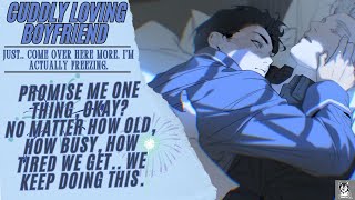 M4M: Staying In for New Year's Eve [Cuddling] [Comforting] [Fluff] [New Year's Kiss] [Sleep Aid]