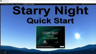 Starry Night astronomy software quick start guide screenshot 2