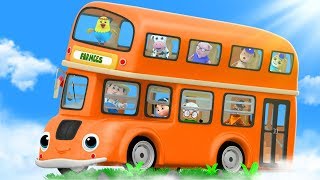 wheels on the bus songs for children kindergarten nursery rhymes