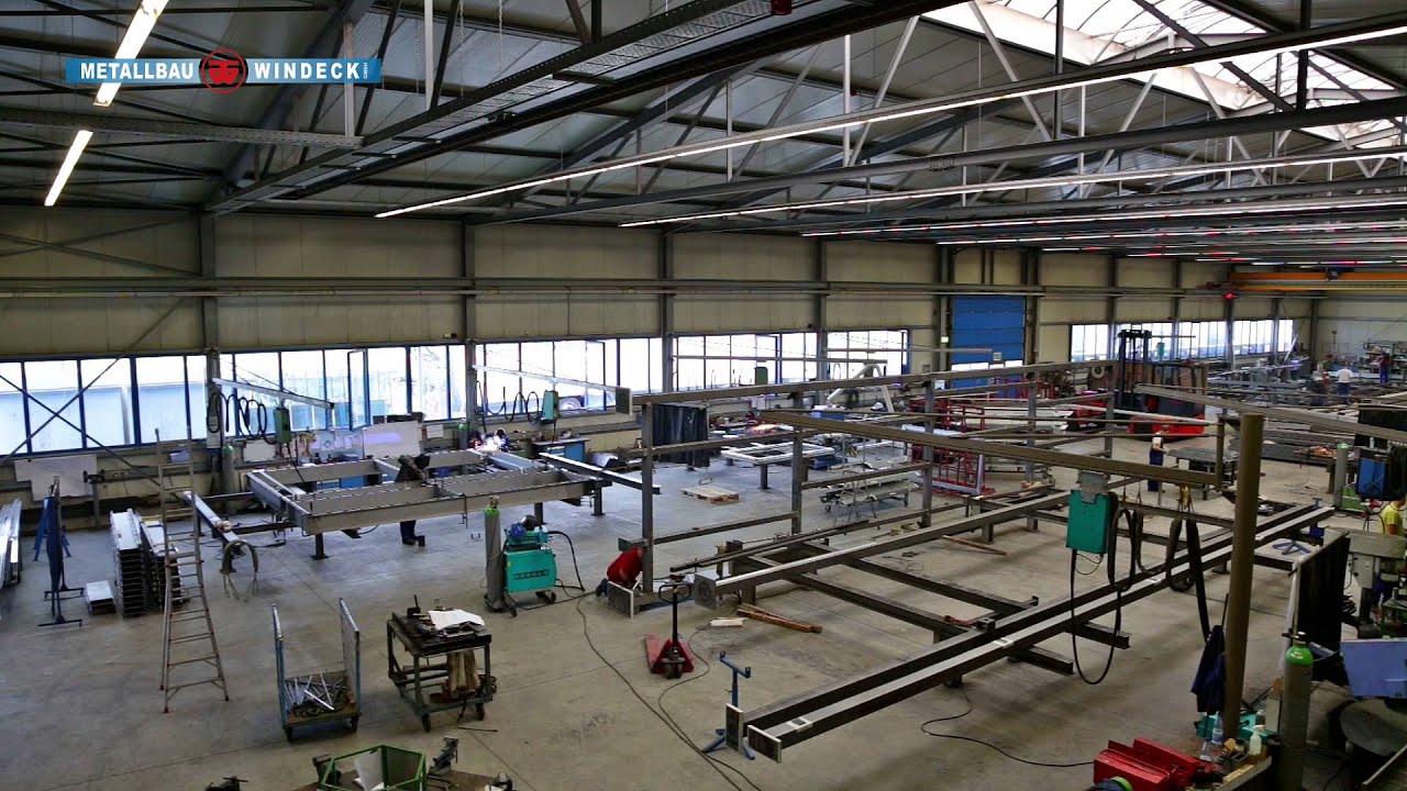 Metallbau Windeck BAUHAUSFiliale Berlin YouTube