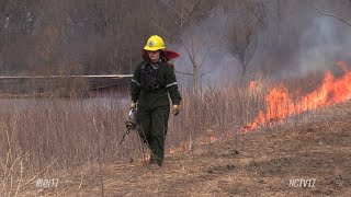Controlled Burns at the Forest Preserve District of DuPage County