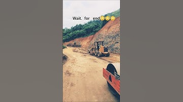 Full Processing Moter Grader operator technique Cutting And Spreading Build New Road