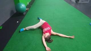 Side-Roll Starfish -limb coordination
