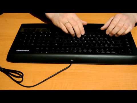 Клавиатура SteelSeries Apex RAW – распаковка