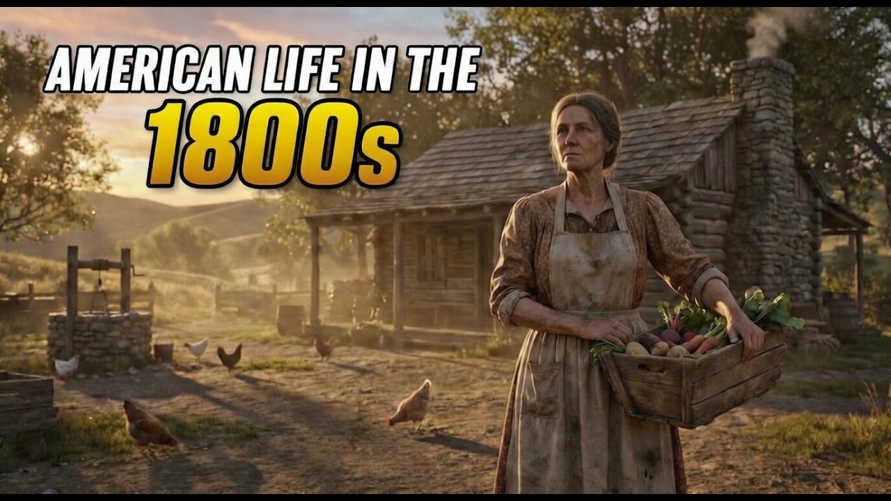 Life of an Unmarried Woman in 1850 - A Relaxing History Story to Fall Asleep