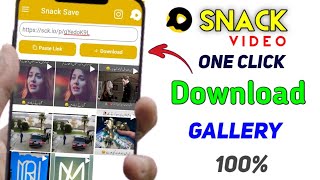 How to Download Snack video Without Watermark 🔥 || Without Watermark 🔥 Download Snack video screenshot 5