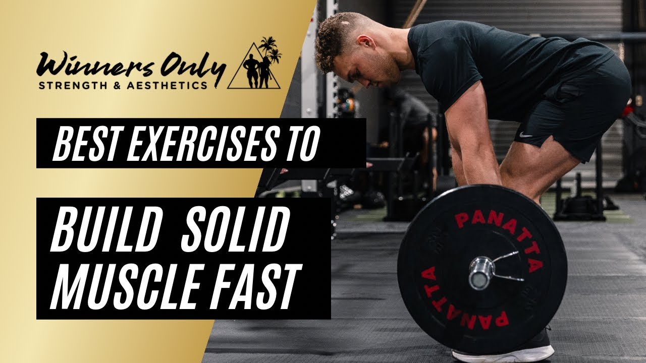 The Best Exercises to Build Muscle Fast - YouTube