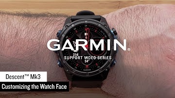 Garmin Support | Descent™ Mk3 Series | Watch Face Customization