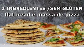 Massa de Pizza Vegana sem Glúten