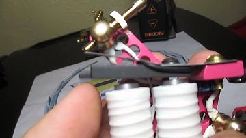 New Custom Hand Made Tattoo Machine Eikon ,shader ,color packer,1018 steel