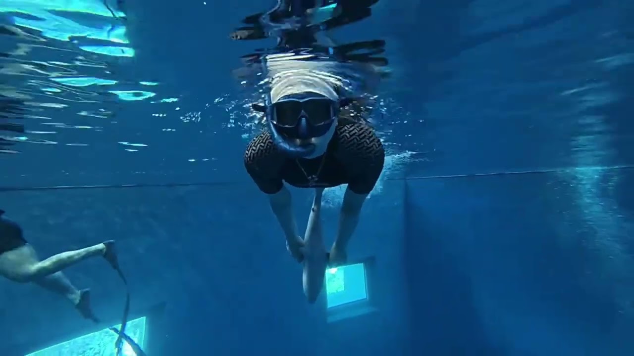 수영장 백룸에 다녀왔어요 (프리다이빙 브이로그)