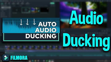 Audio Ducking in Filmora X! (Filmora X Tutorial)