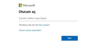 Outlook - Hotmail E-Posta Nasıl Giriş Yapılır