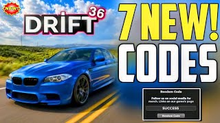 💫NEW ALL💫 UPDATE CODES - DRIFT 36 ROBLOX CODES 2026 - DRIFT 36 CODES 2026 