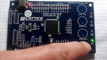 Iceblink Cap Sense  #Icestudio #FPGAwars