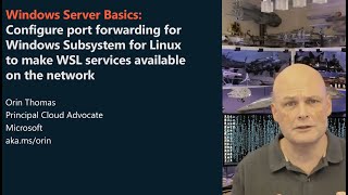 Celebrity Configure port forwarding for Windows Subsystem for Linux to make services available on the network Profile