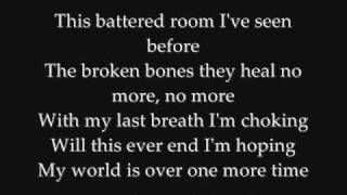 Bullet for my valentine-Tears dont fall w/lyrics chords