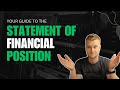 The statement of financial position explained  sole trader full example