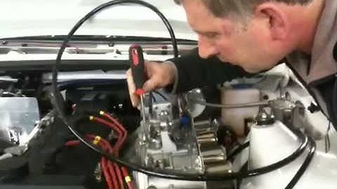 Opel Ascona 400 Historic Rally car final preparations