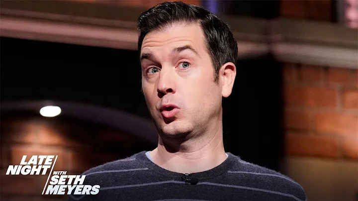 Late Night Writer Mike Scollins Interrupts Seth to...