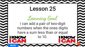 Lesson 25 - Grade 1 Module 4