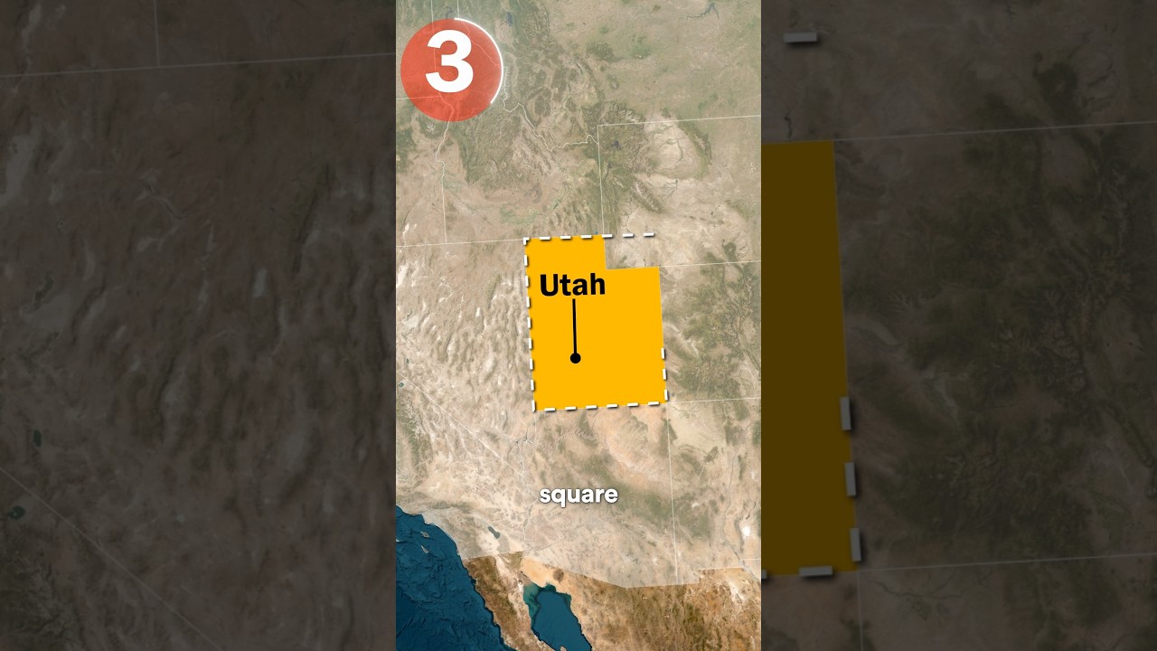 USA's Square Shaped States