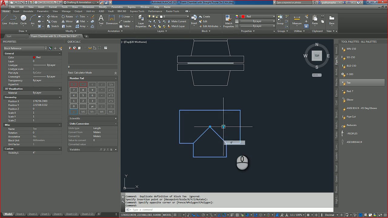 autolisp cad tool palettes