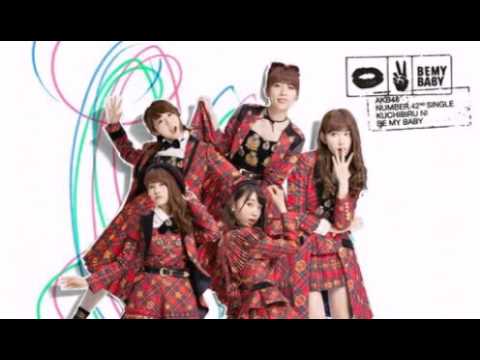 唇にbe My Baby Akb48 Cover 原曲キー Youtube