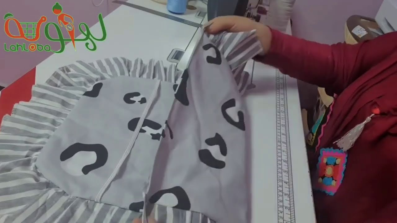 طقم الحمام فى دقايق هتعمليه ومن بواقى القماش هتنفذيه والقصاقيص القديمه مش هترميه معايا هتكونى لهلوبه