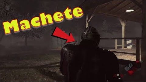 Friday The 13th: The Game Part 8 Jason/Machete Gameplay