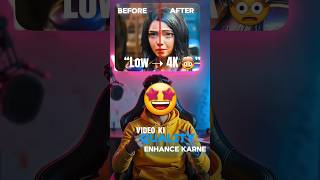 Low Quality Video Into Ultra HD 🤯 #HDVideo #ViralShorts #TopazAI #VideoEnhance screenshot 5