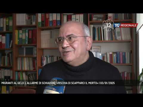 MIGRANTI AL GELO: L'ALLARME DI SCHIAVONE «RISCHIA DI SCAPPARCI IL MORTO» | 03/01/2025