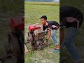 Crazy Funny Boy Power Tiller Start Challenge🙀🙀#funny #shorts #skills
