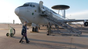 Final E-3 Sentry AWACS to Retire this Year Departs for Retirement