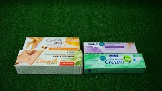 Сравнение кремов для депиляции Lady Caramel, Camomile Depilation, Isana, Beauty Formulas - Видео от Beauty Nyva