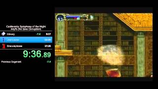 Castlevania: Symphony of the Night speedrun in 17:22