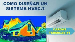 CÓMO DISEÑAR UN  SISTEMA DE HVAC. CALCULO DE CARGAS TÉRMICAS #01. CARTA PSICROMETRICA. screenshot 5