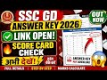 Ssc Gd Answer Key 2026 Kaise Check Kare Mobile Se || How To Check Ssc Gd Answer Key 2026 Score Card