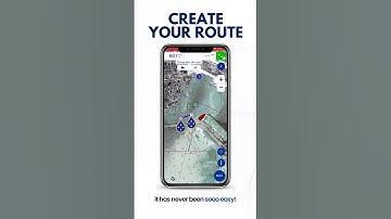 How do I... create a route on TZ iBoat? #shorts